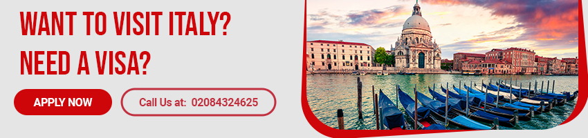 Apply for Italy Visa from the UK