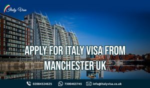 Apply for an Italy Visa from Manchester UK