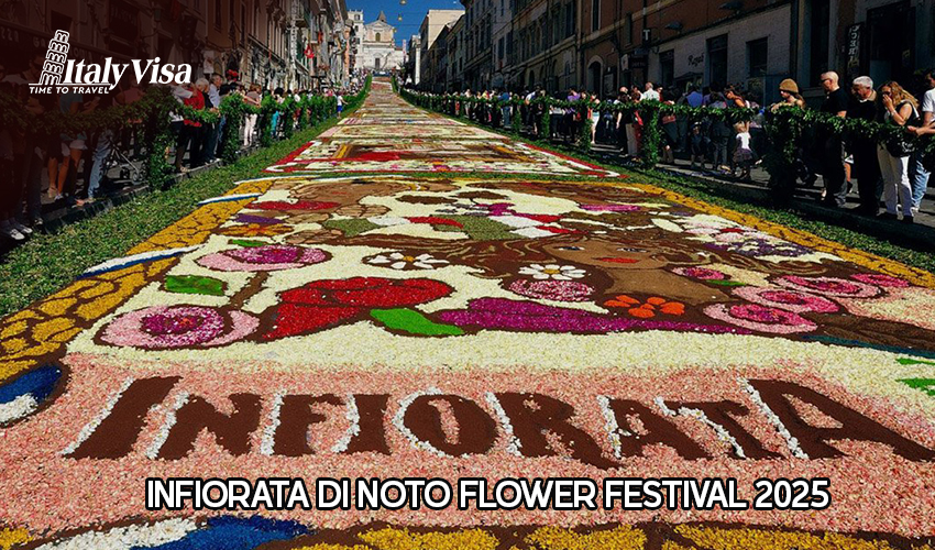 Infiorata di Noto flower festival 2025