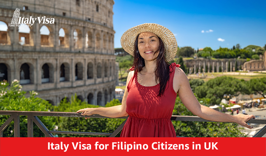 Italy visa for Filipino citizens in UK