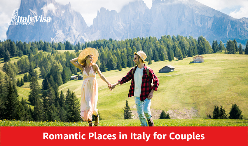 Romantic places in Italy for couples